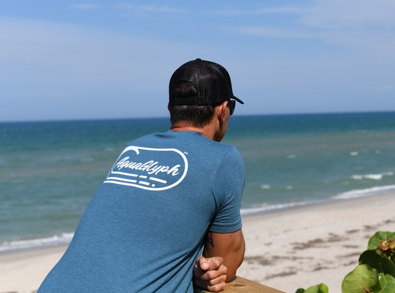 AquaGlyph Logo Tee