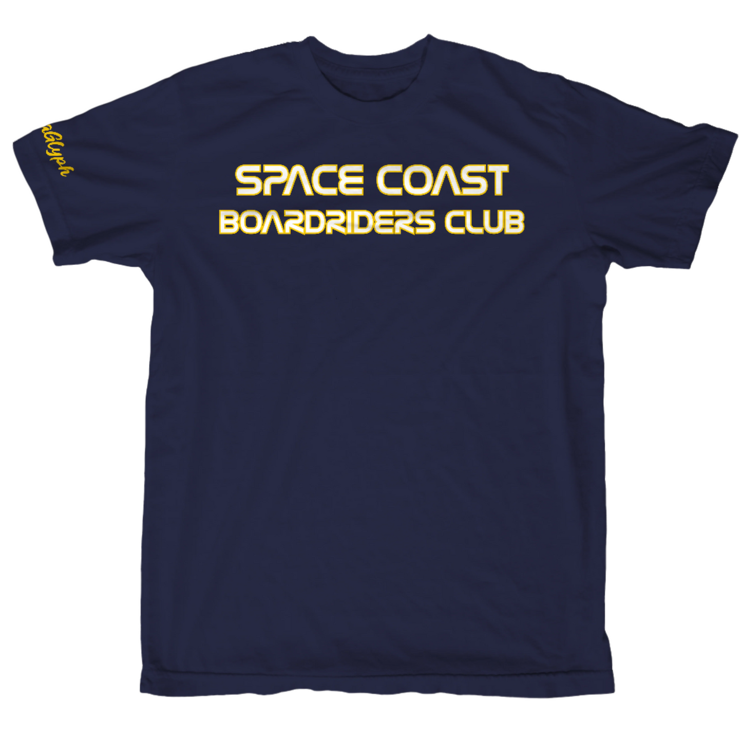 Space Coast Boardriders Club Tee - Gold Edition