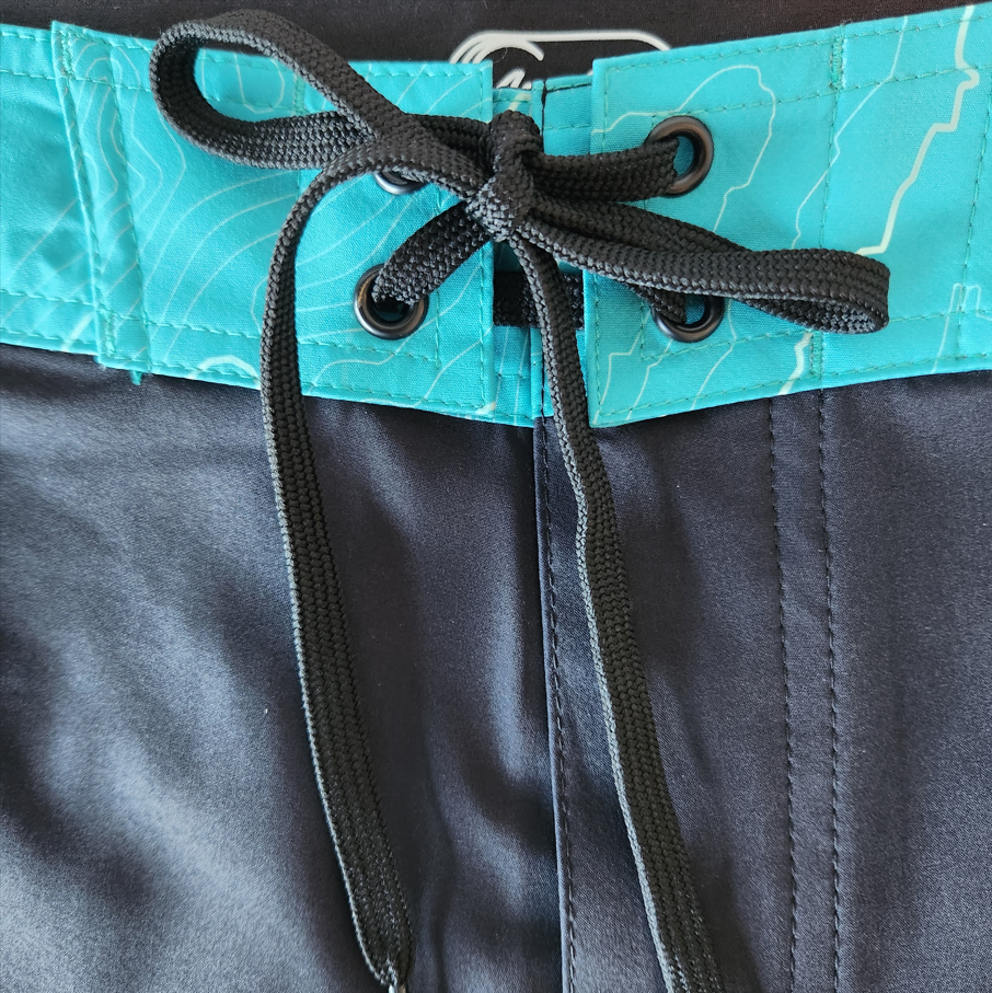Boardshorts - Black & Aqua