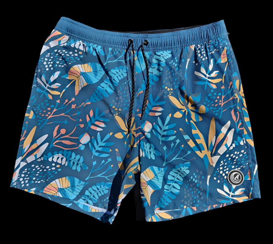 Hybrid Shorts - Coral Reef