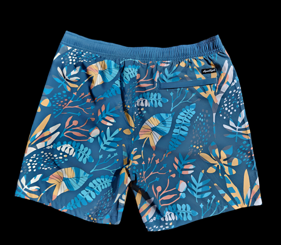 Hybrid Shorts - Coral Reef
