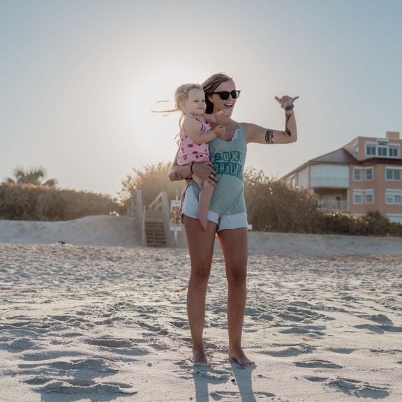 AquaGlyph Surf Groupie Tank Top
