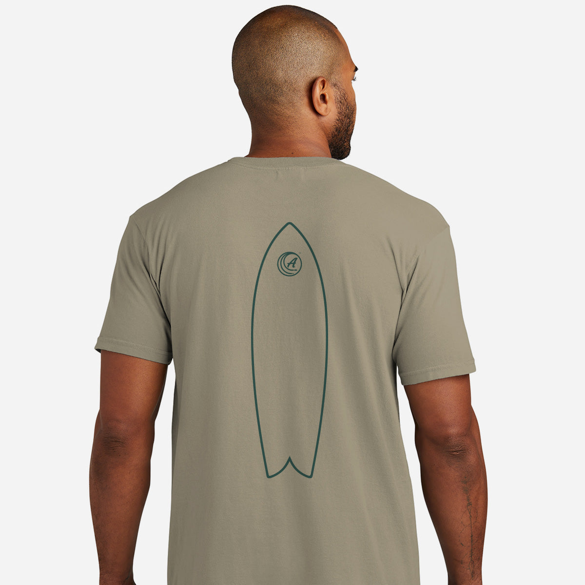 Go Fish Surfboard Pocket Tee - Three Color Options