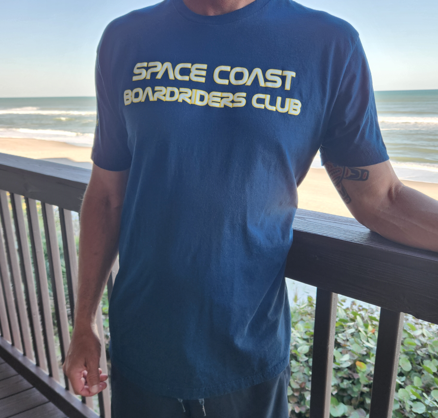 Space Coast Boardriders Club Tee - Gold Edition