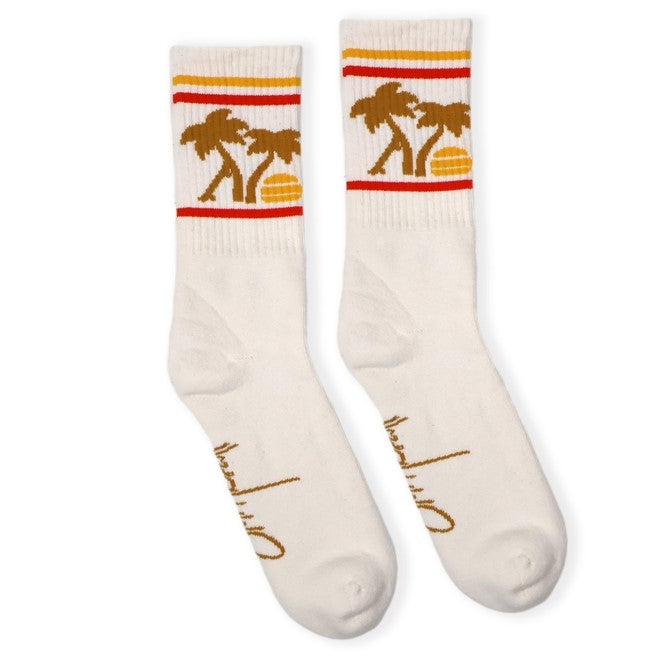 Socks - Sunset Palm Crew - Sierra Prescott
