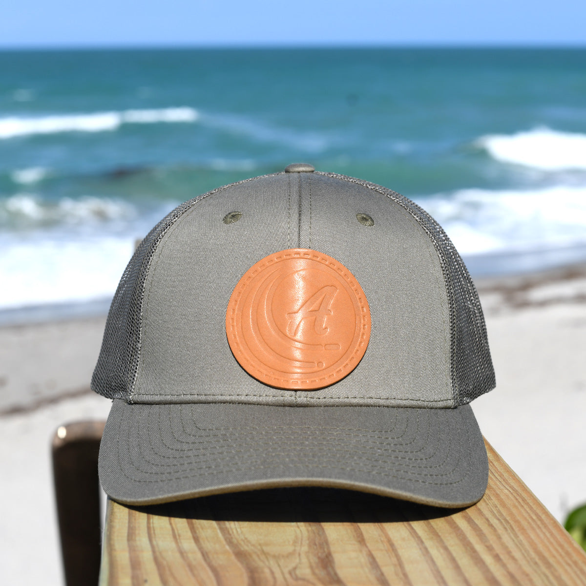 Low Pro A-Frame Leather Patch Hat