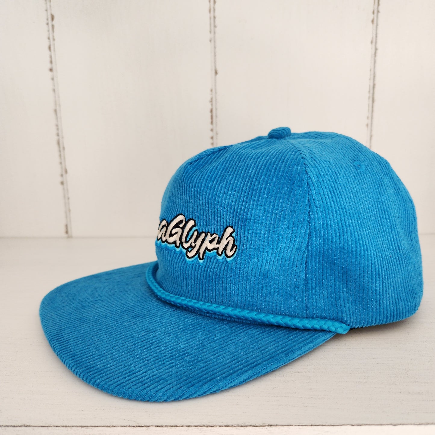 Wavy AquaGlyph Corduroy Rope Hat