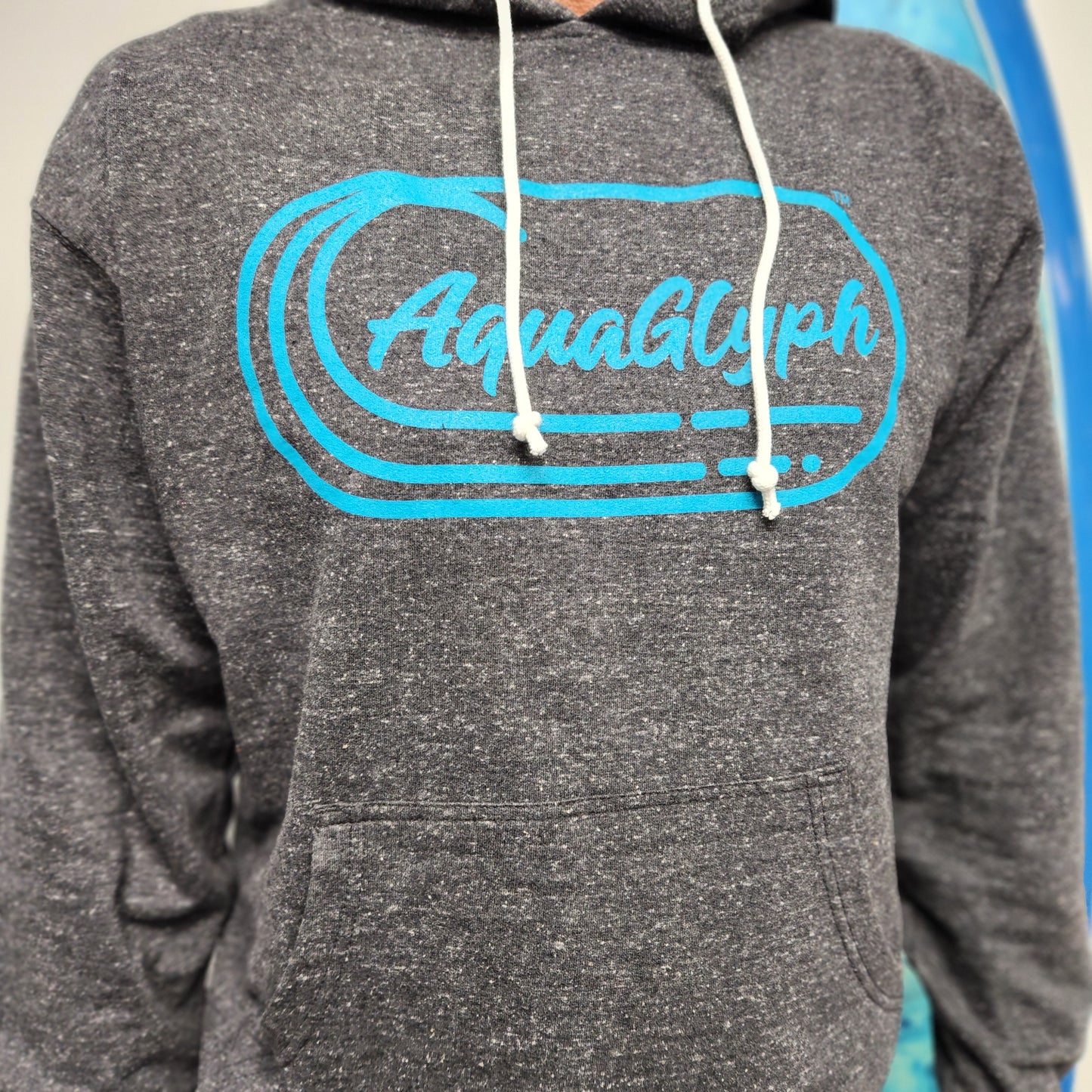 AquaGlyph Logo Hoodie