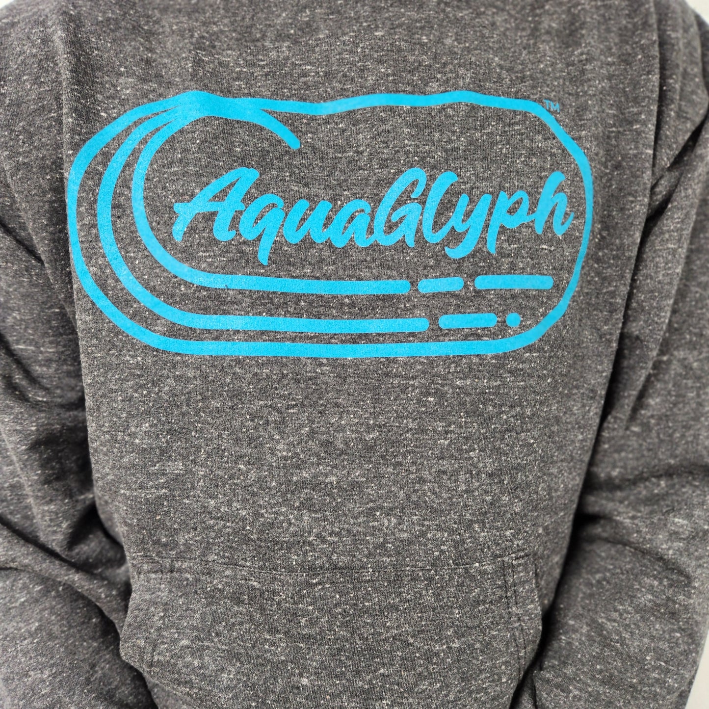 AquaGlyph Logo Hoodie