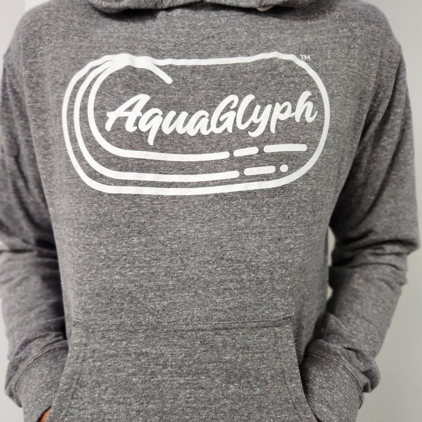 AquaGlyph Logo Hoodie