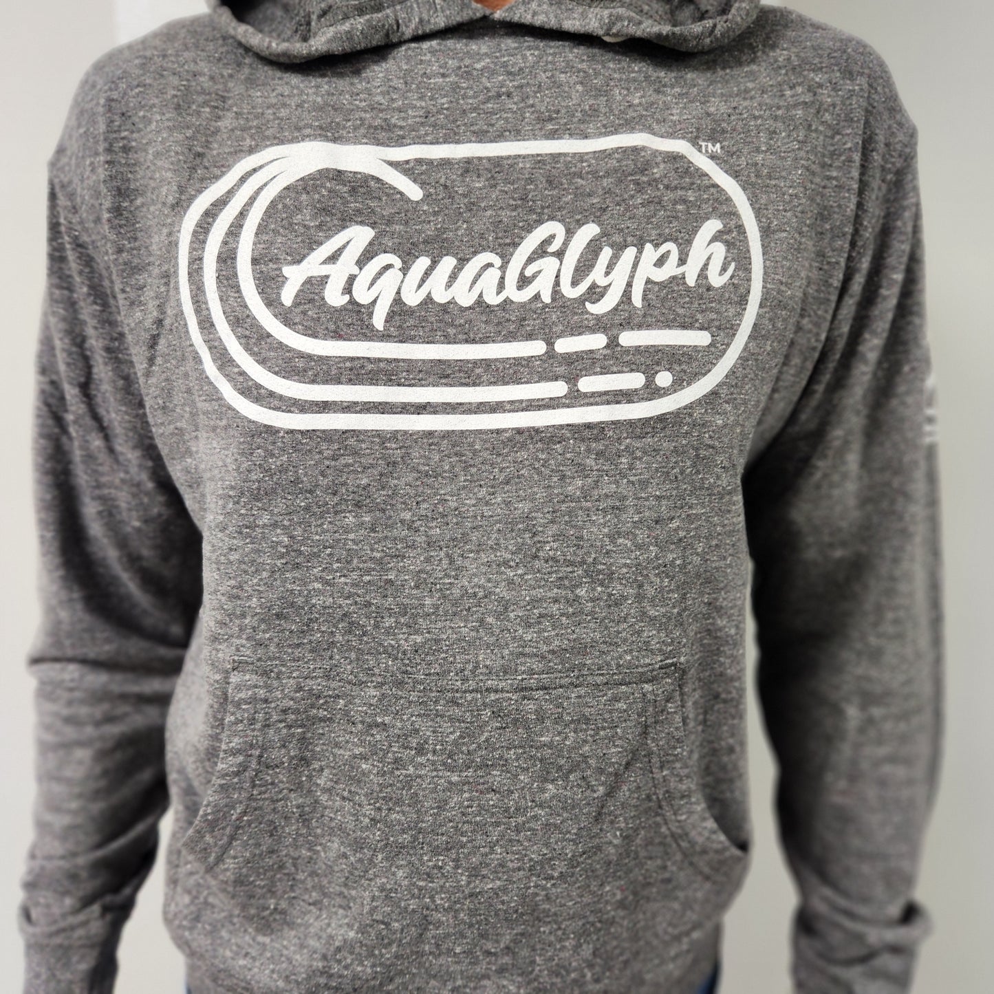 AquaGlyph Logo Hoodie