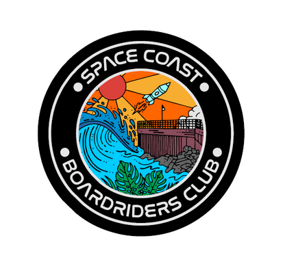 Space Coast Boardriders Club Tee - Full Color Logo