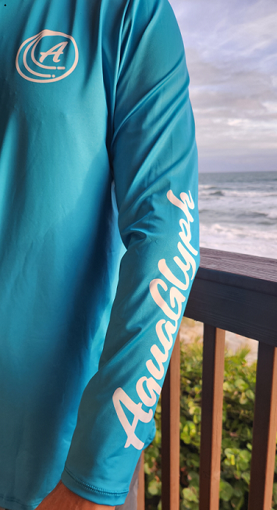 AquaGlyph Hooded Sun Protection Performance Shirt