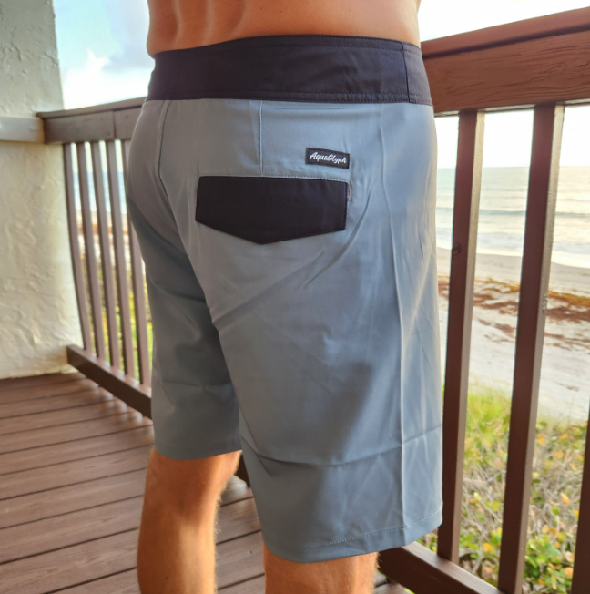 Boardshorts - Grey & Black