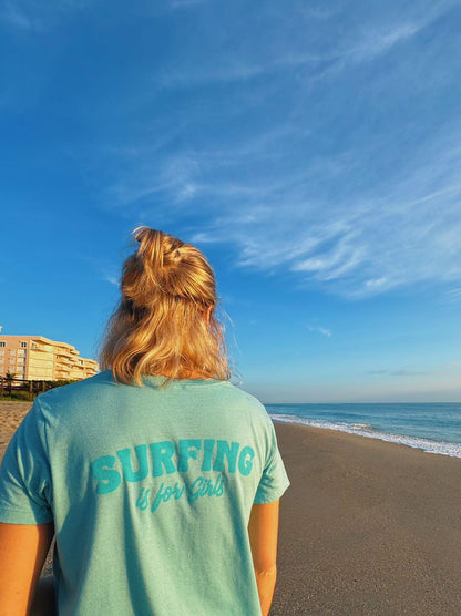 Surfing is for Girls Tee