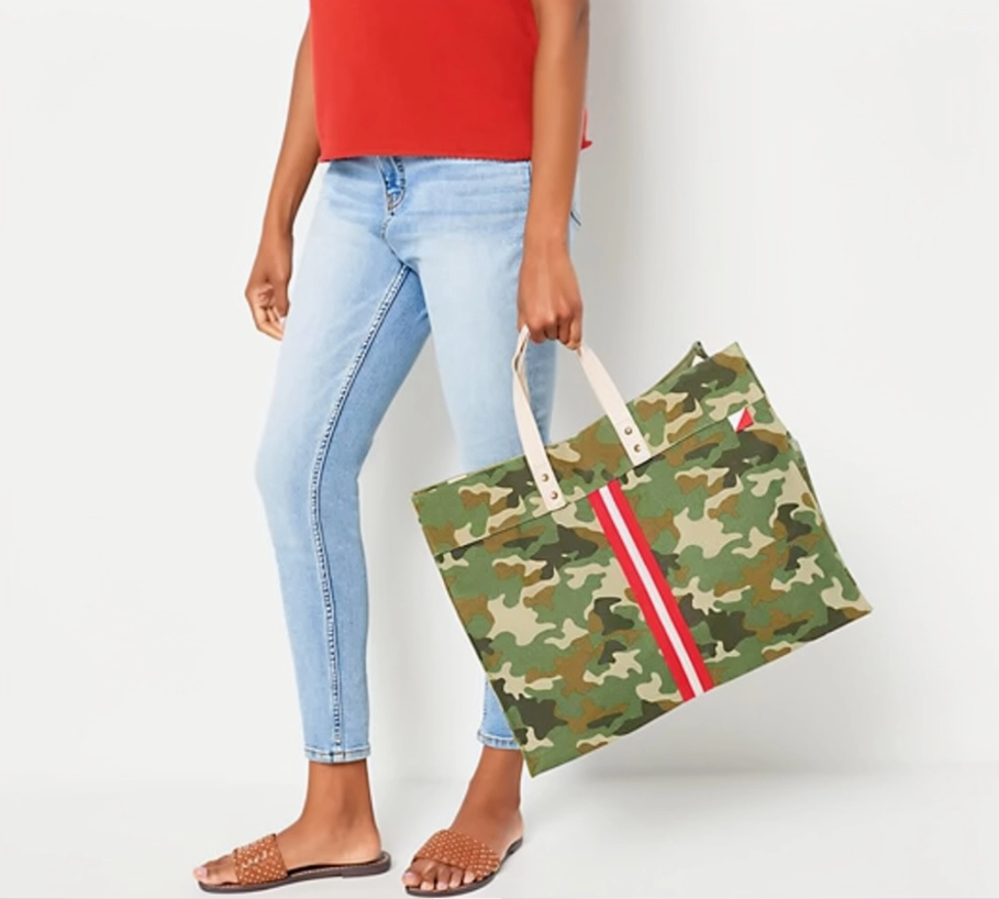 Shore Bags Box Tote with Strap