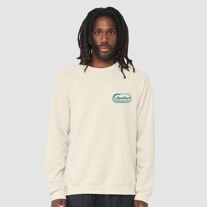 Solo Surf Club Sponge Fleece Raglan Crewneck