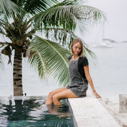 Vintage Black Romper