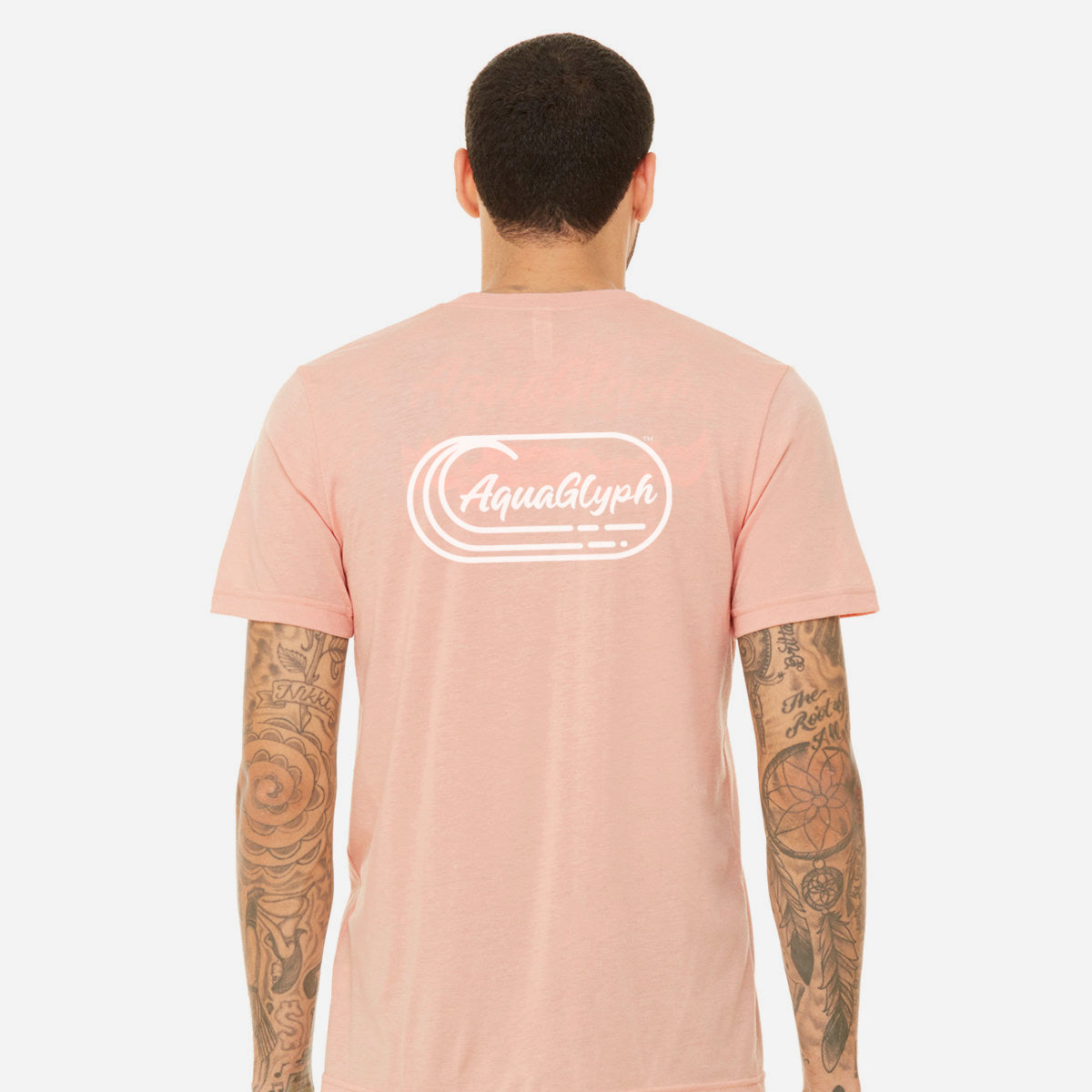 AquaGlyph logo tee