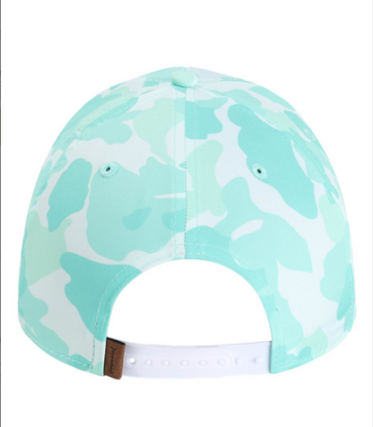 Camo Rope Hat - aqua frog camo
