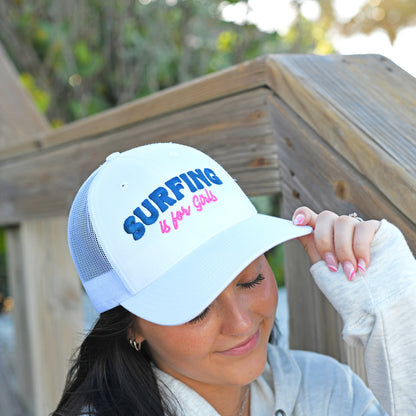 Surfing Is For Girls Low Pro Hat