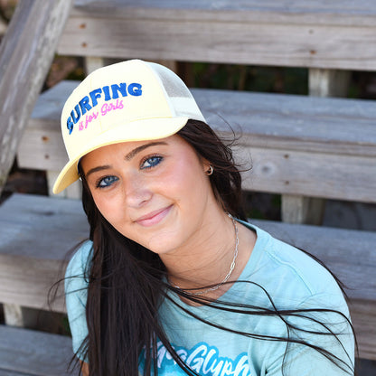 Surfing Is For Girls Low Pro Hat